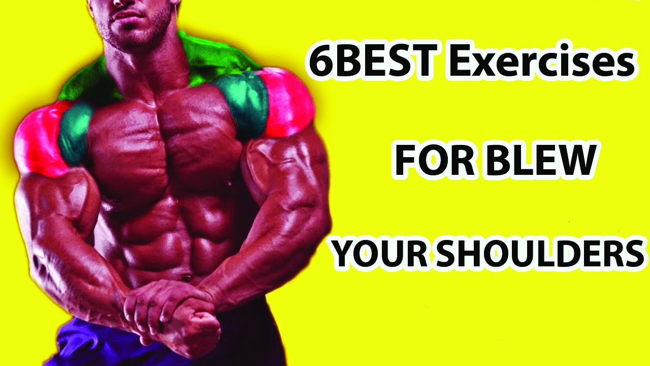 6 BEST Exercises For BIG Shoulders