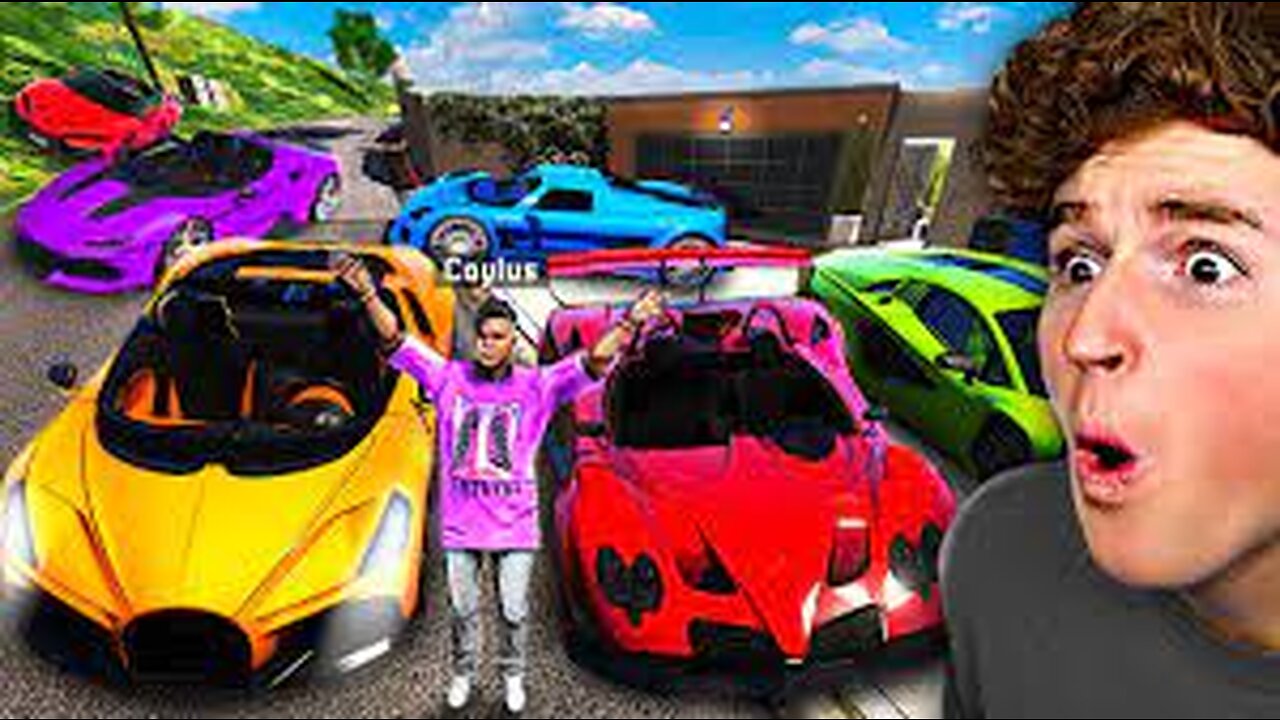 Collecting Billionaire SUPER CARS in GTA 5!