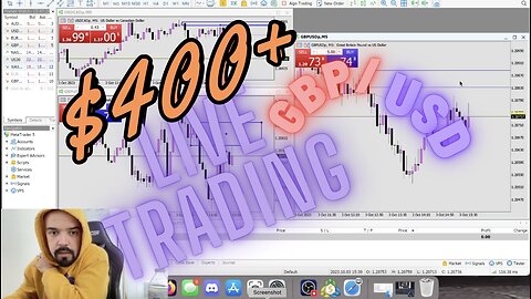 Live Forex Trading (GPB/USD) $400+ Profit