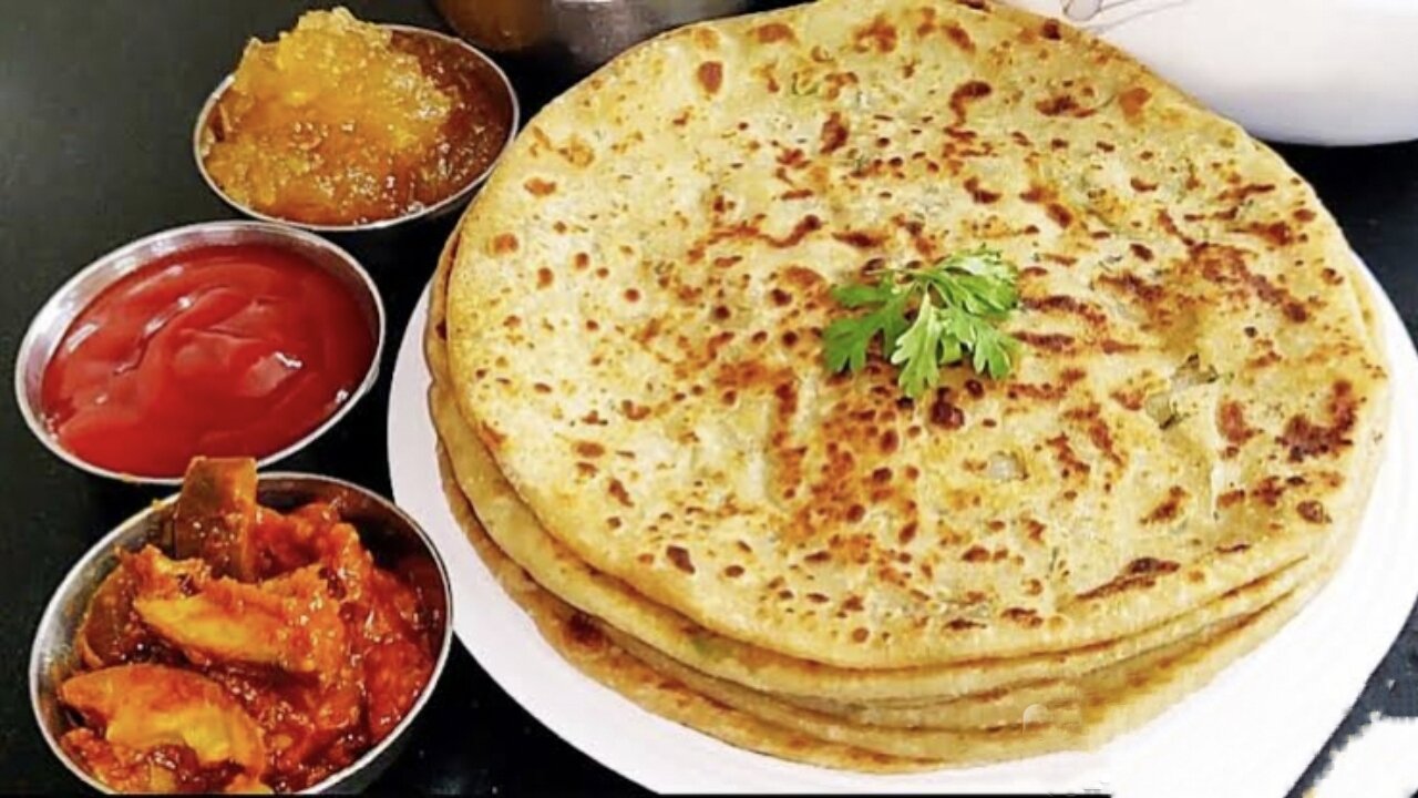 POTATO PARATHA MAKING RECIPES SHORTS VIDEO