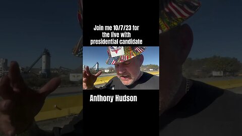 Meet presidential candidate Anthony Hudson