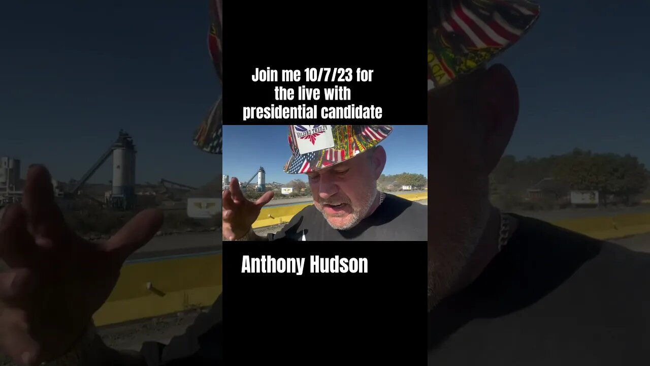 Meet presidential candidate Anthony Hudson