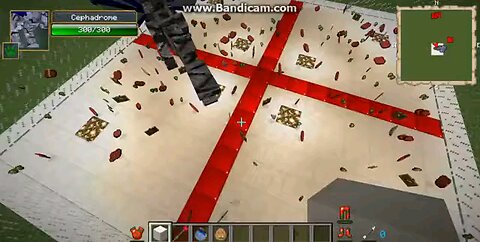 Minecraft mob battle manticore vs cephadrome