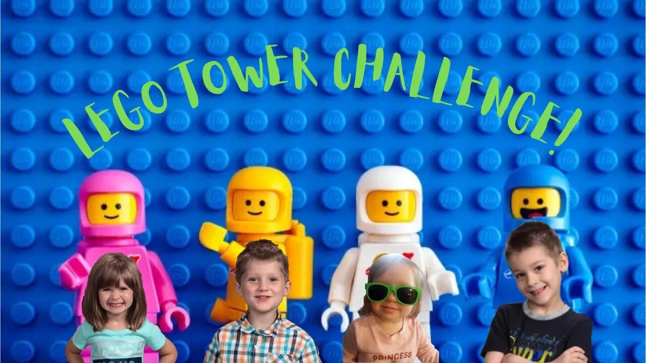 Lego Tower Challenge | Krazy Kidz Creations