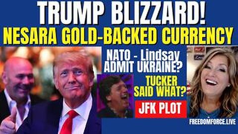 Trump Blizzard! Nesara Gold-back Currency, Nato Ukraine, Babel 7-9-23