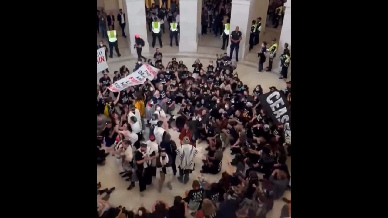 Jan 6th v Palestine Footage