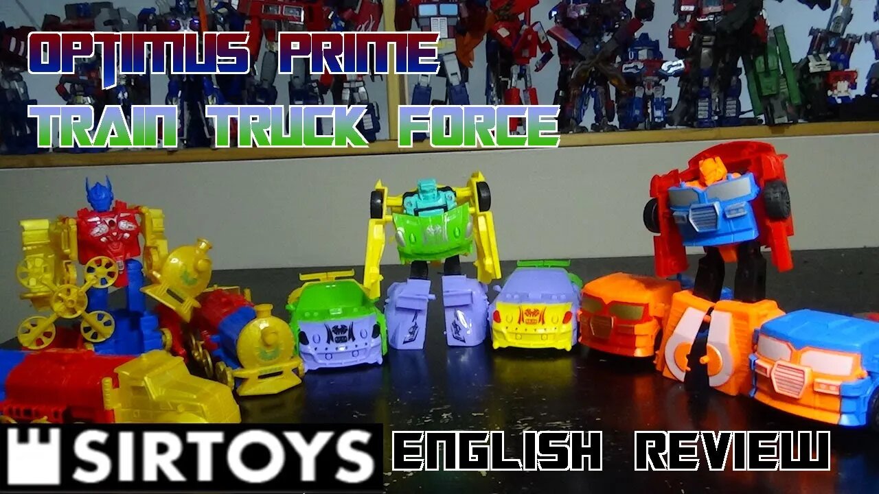 Video Review for the Optimus Prime Train Truck Force