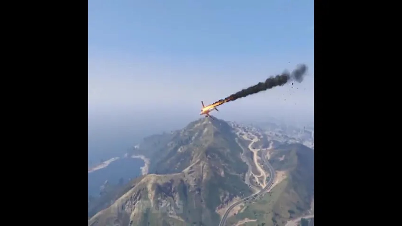 A380 Emergency Landing On Busy Highway GTA 5