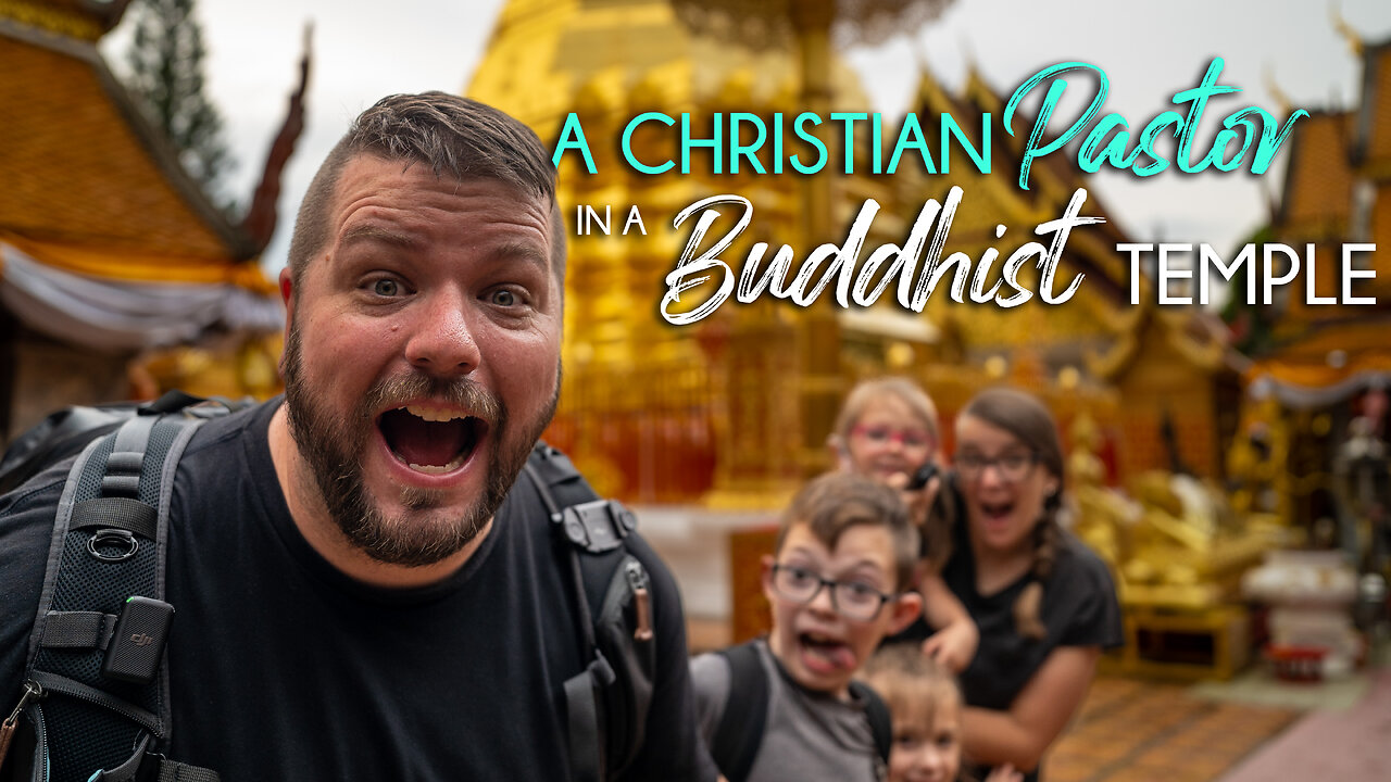 A Christian Pastor in a Buddhist Temple - Doi Suthep in Chiang Mai, Thailand