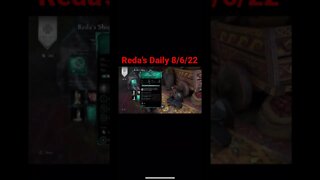 Reda’s Daily 8/6/22