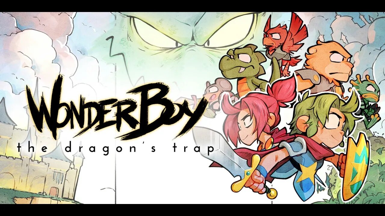 Confiram O Lindo Remake de Wonder Boy : The Dragon's Trap