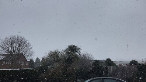 Wales snow at lunch time 08/03/2023