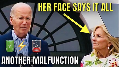 Even JILL gets DISGUSTED with this MALFUNCTIONING BIDEN ROBOT!