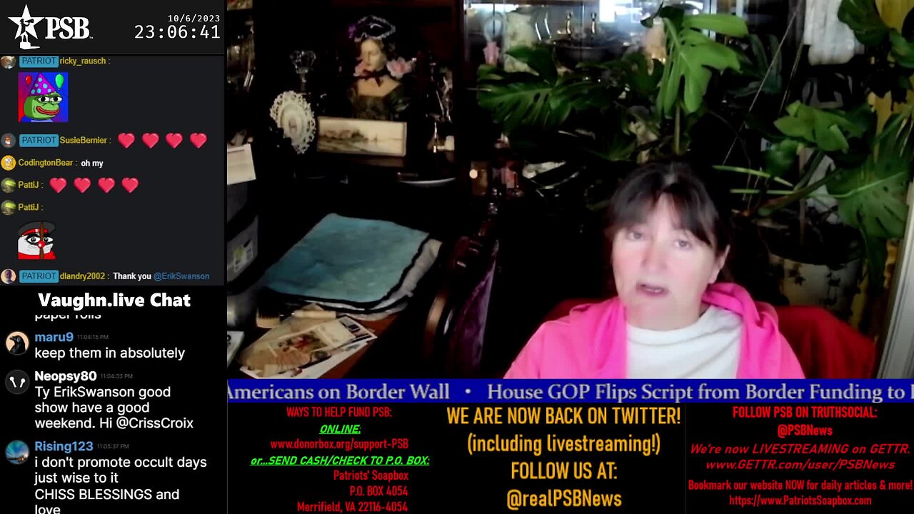 2023-10-06 23:00 EDT - Crossing the Matrix: with Chris