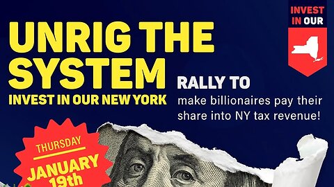The @InvestinOurNY Rally 71st and Park 1/19/23
