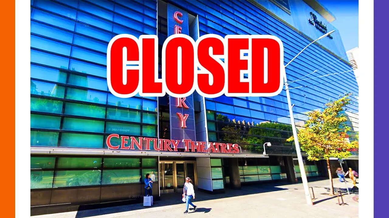 MAJOR Movie Theater Shutting Down In San Francisco 🟠⚪🟣 NPC Politics