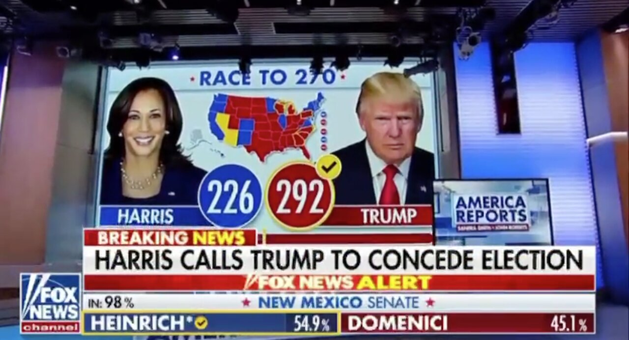 Kamala Harris Just Called President Trump to Concede and Congratulate
