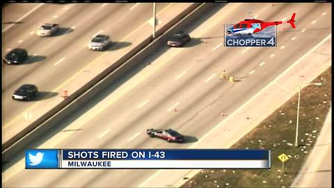 Sheriff: Report of shots fired on I-43 in Milwaukee County