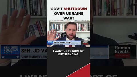 SHUMER HOLDING GOV’T HOSTAGE OVER 26B FOR UKRAINE WAR #chuckschumer #jdvance