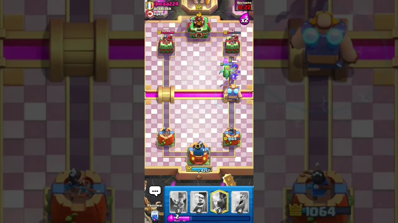 CLASH ROYALE SHORTS #118 - SÓ TEM PARTIDA TOP