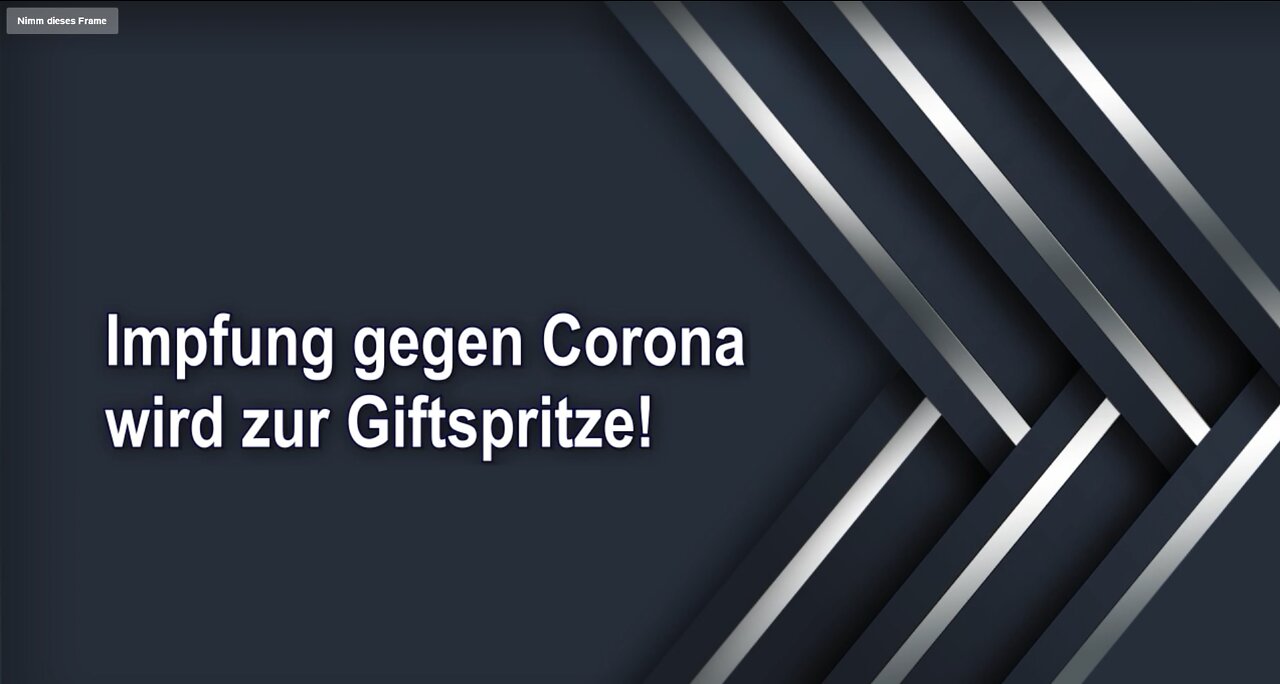 Impfung gegen Corona wird zur Giftspritze!