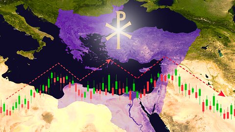 The Rise and Fall of the Byzantine Empire in Charts.