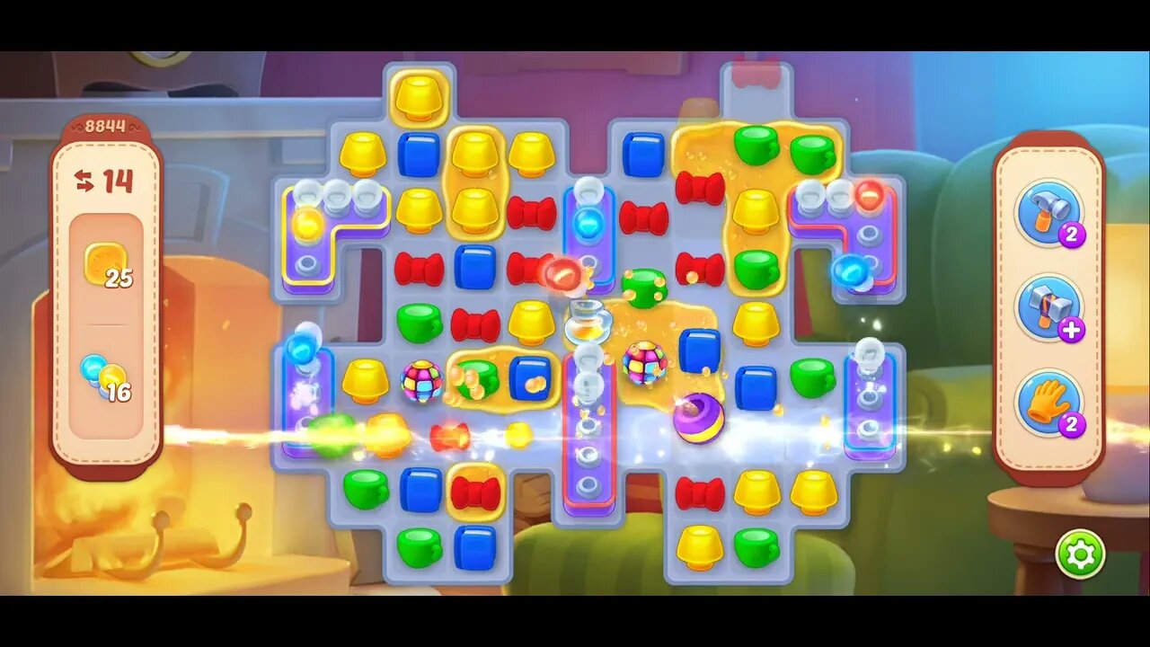 Playrix Homescapes Gameplay Walkthrough Level 8844