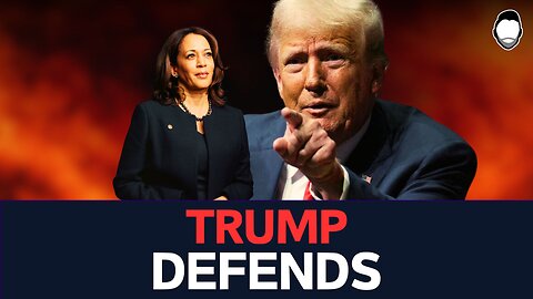 Trump DEFENDS "Personal Attacks" on Harris