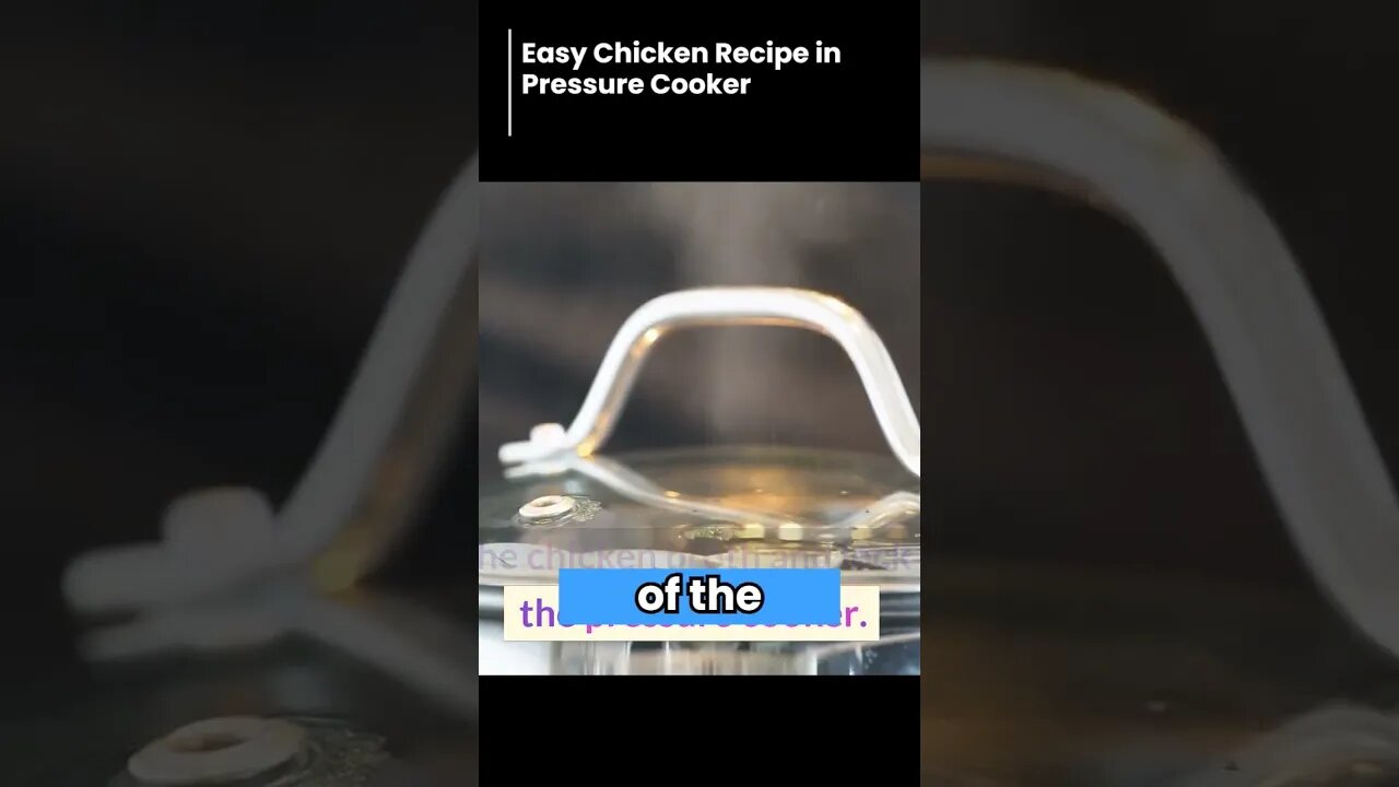 easy chicken recipe in pressure cooker 2
