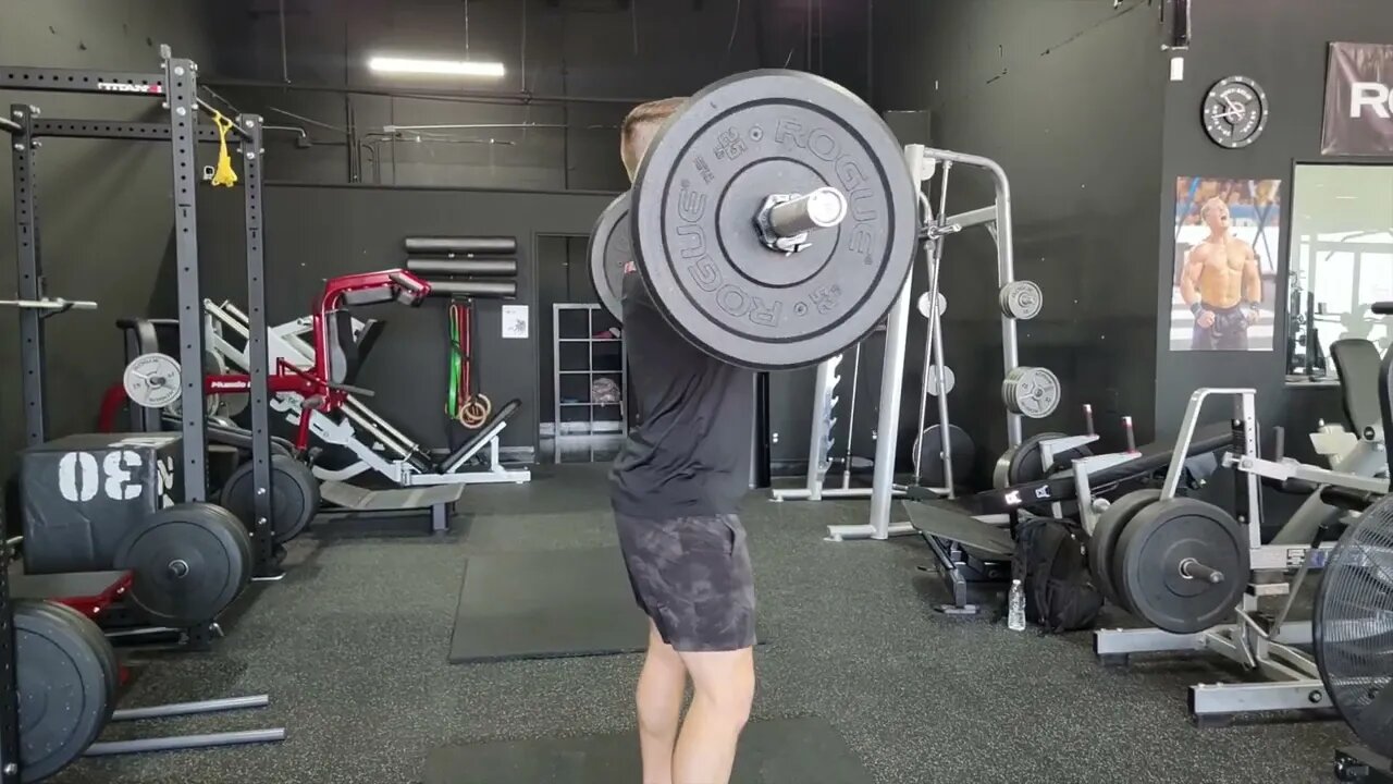 Barbell Hang Power Cleans