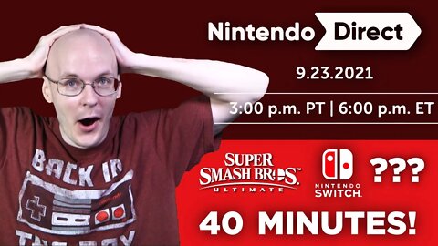 Mew2king Reacts to MASSIVE Nintendo Direct September 2021!