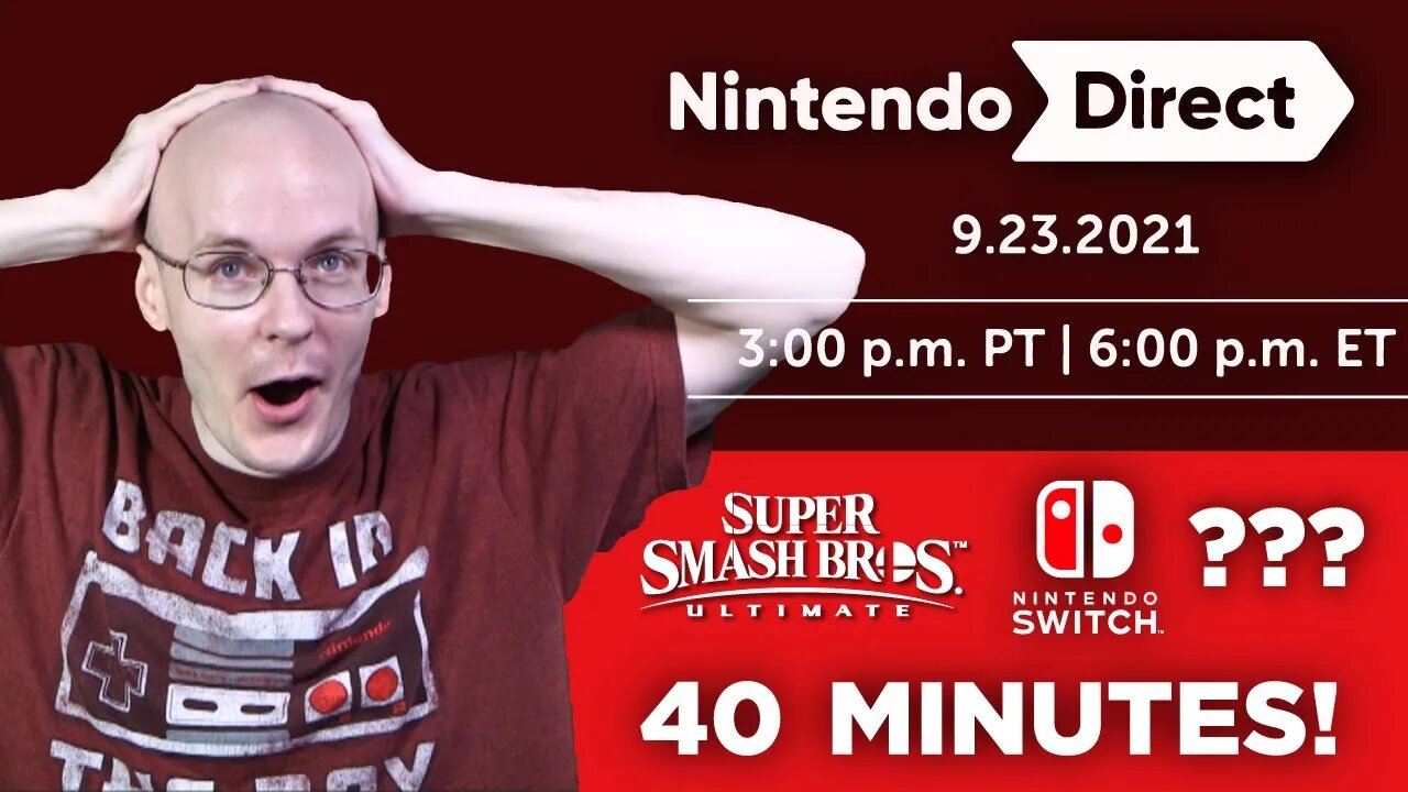 Mew2king Reacts to MASSIVE Nintendo Direct September 2021!
