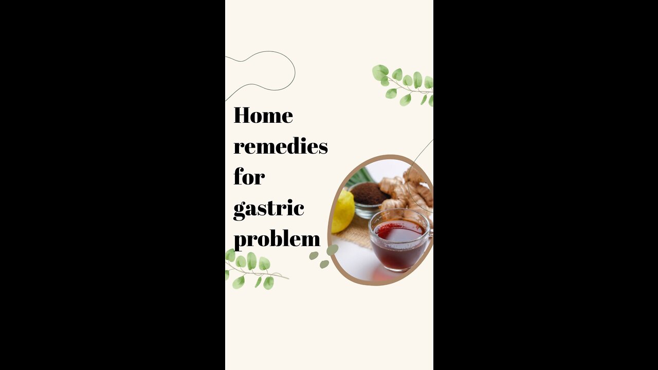 Solution for gastric problem in natural way