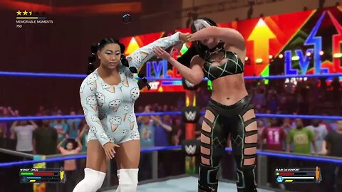 WWE 2K23: Wendy Choo Vs. Blair Davenport (Legend Difficulty)