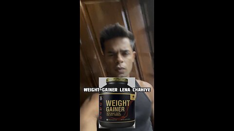 Weight gainer is pure shit