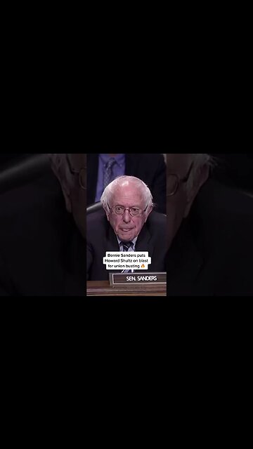 Bernie Sanders Puts Howard Shultz On Blast