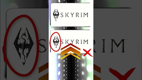 УГАДАЙ ПРАВИЛЬНЫЙ ЛОГОТИП SKYRIM ❔❓ #YoSquad #Shorts