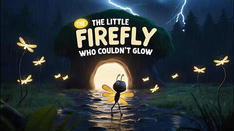 "The Little Firefly Who Couldn't Glow | A Heartwarming Moral Story for Kids"