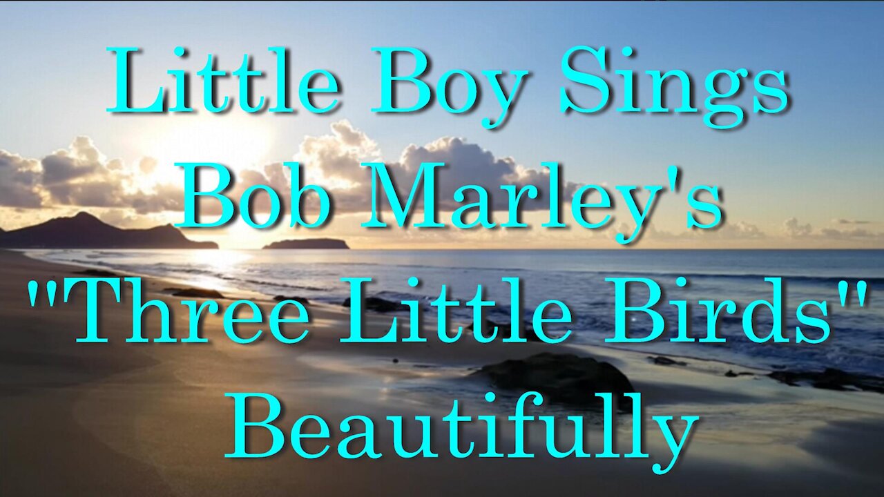 Little Boy Sings.