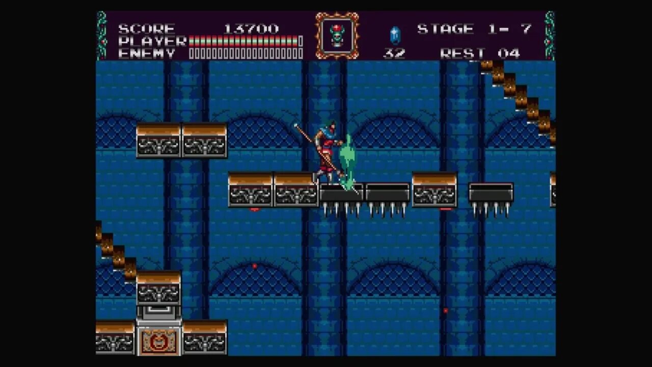 Castlevania Bloodlines (Genesis/Mega Drive) Gameplay -No Commentary- (Hyperkin Retron 5 Upscale)