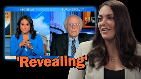 💥 Bernie Sanders admits the REAL reason Kamala is flip-flopping on policy