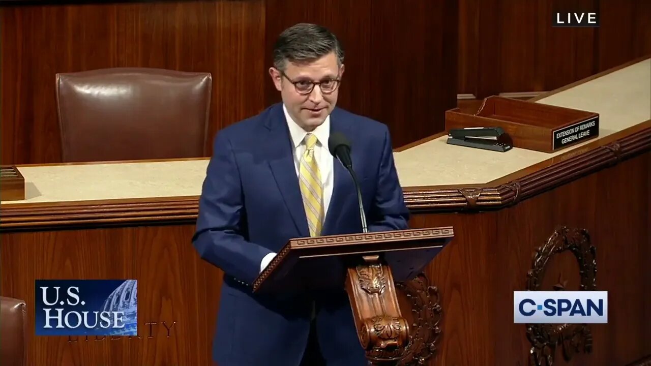 Congressman Johnson speaks on the House Floor recognizing Defense Fellow, Jules 'Jay' Hurst