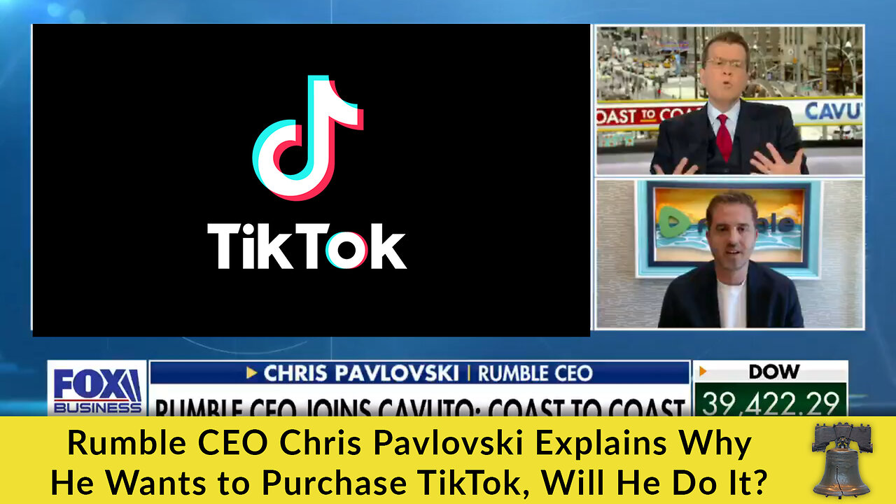 Rumble CEO Chris Pavlovski Explains Why He Wants To Purchase TikTok ...