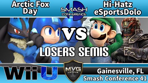 ONI|Day & Arctic Fox vs. Hi-Hatz & eSportsDolo - Teams SSB4 Losers Semis - Smash Conference 41