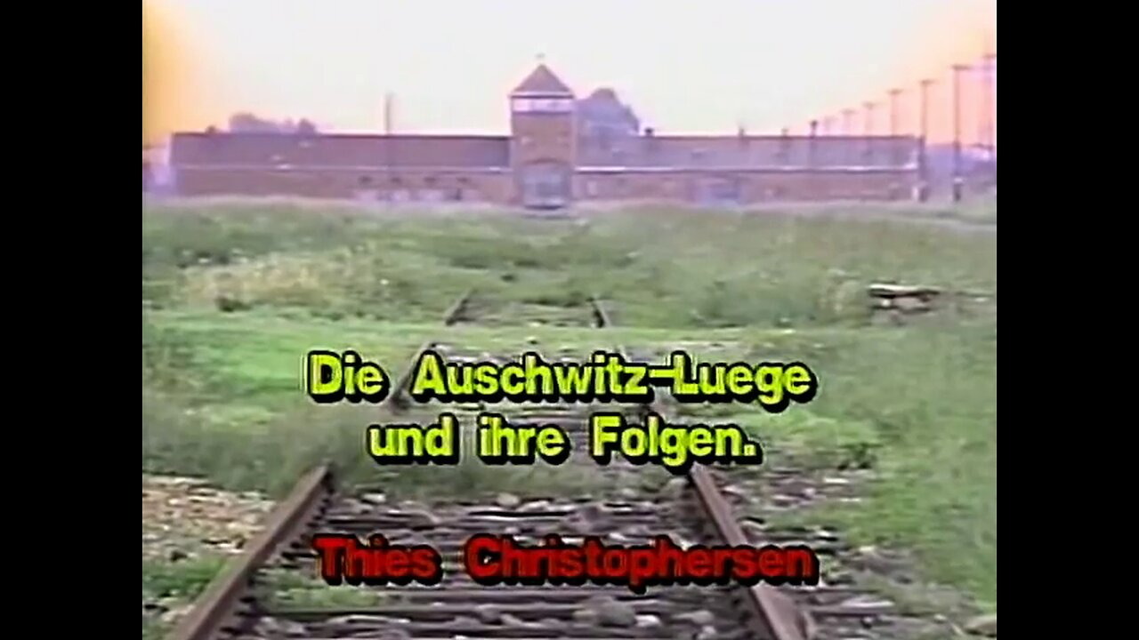 Die Auschwitz Lüge und ihre Folgen - 28 April 1992