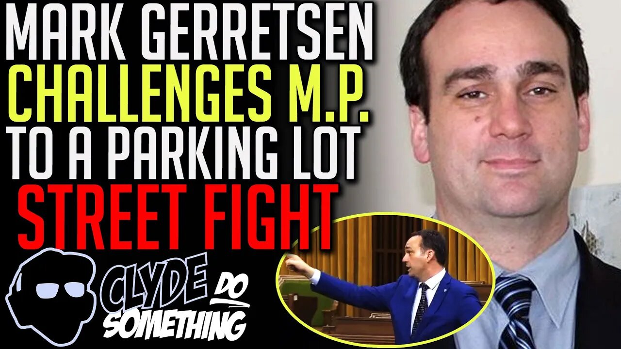 Liberal MP Challenges Conservative MP Fight Outside Parliament - Clown World - Mark Gerretsen