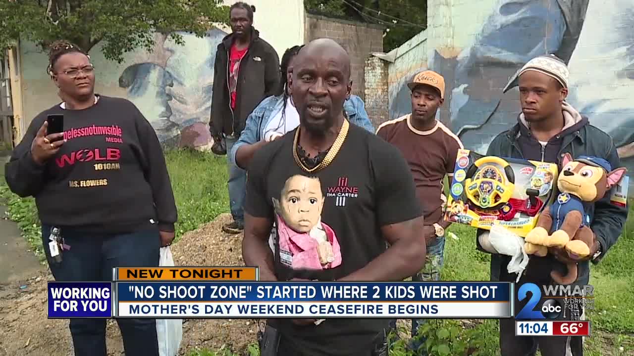 Baltimore neighborhood where two children shot is now a 'No Shoot Zone'