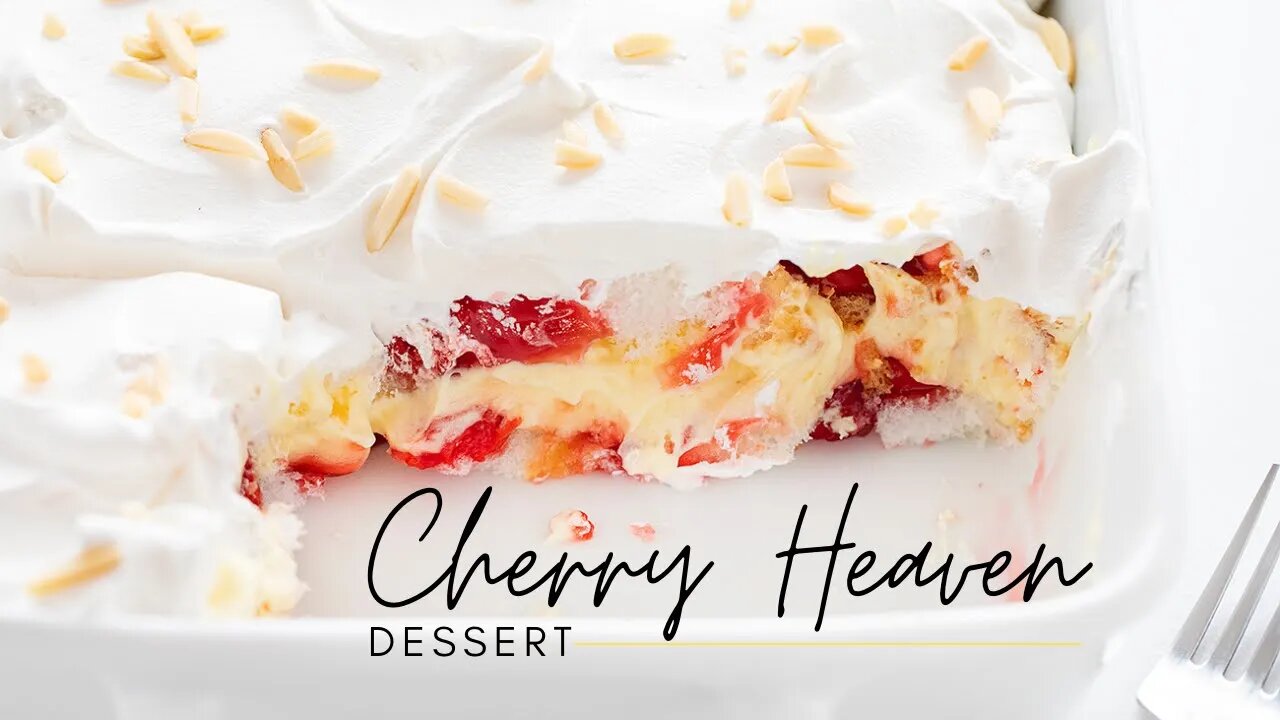 Cherry Vanilla Heaven Dessert