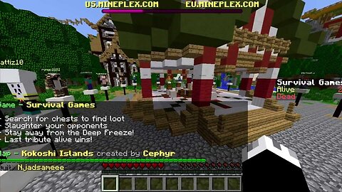 HILARIOUS ENDING! Minecraft Speed Survival Games #3