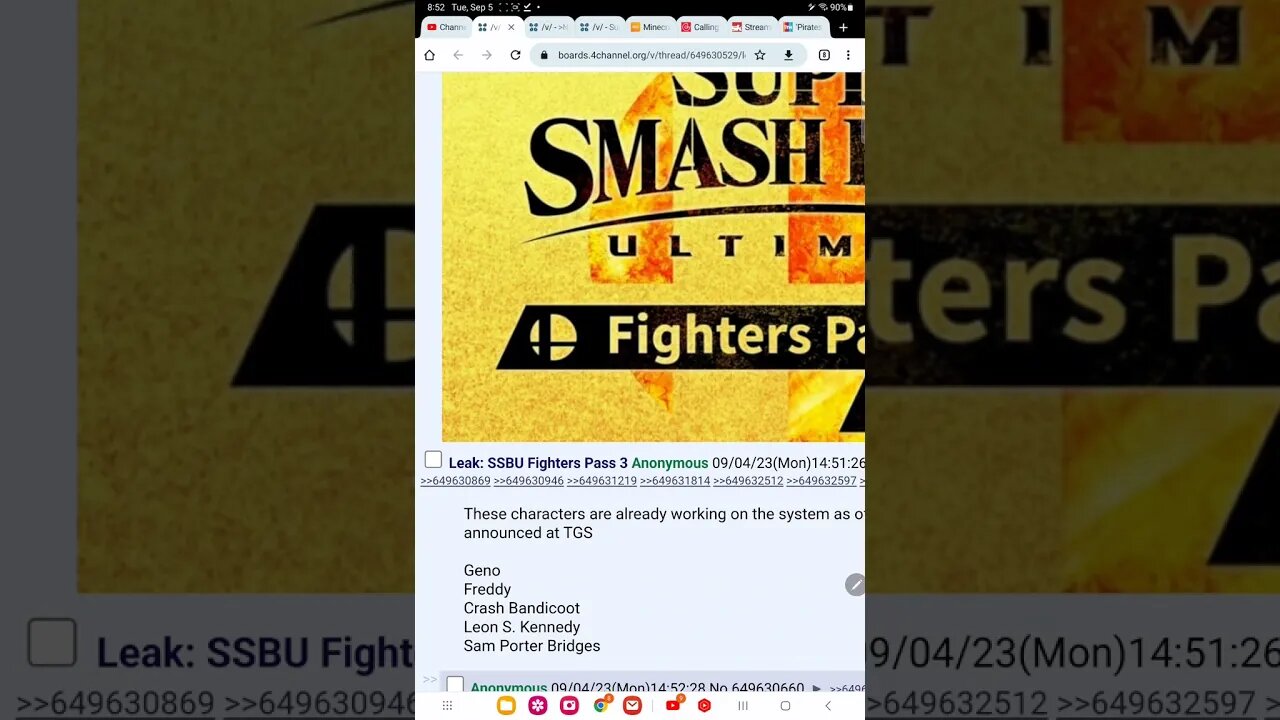 smash bros ultimate fighters pass 3 leaks